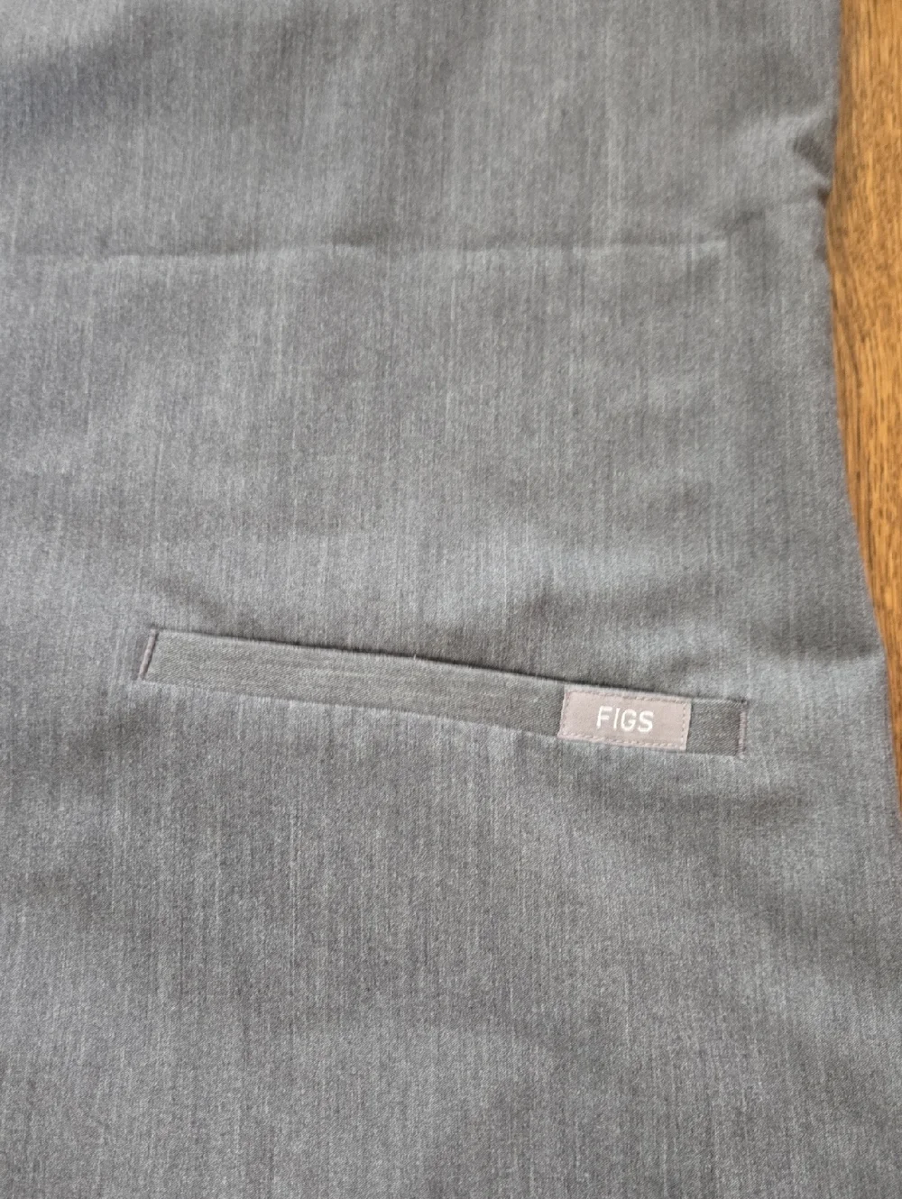 Figs Casma Three-Pocket Scrub Top  Graphite Size XS - Picture 7 of 9